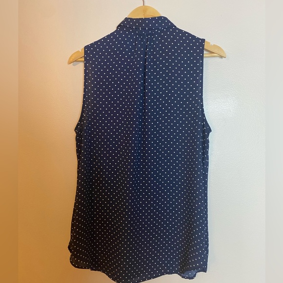 H&M Polka Dot marine blouse - Picture 3 of 5